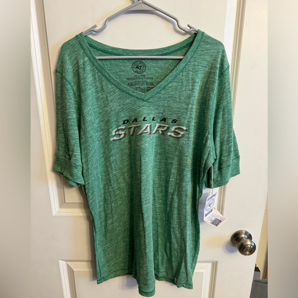 NWT Dallas Star VNeck Shirt